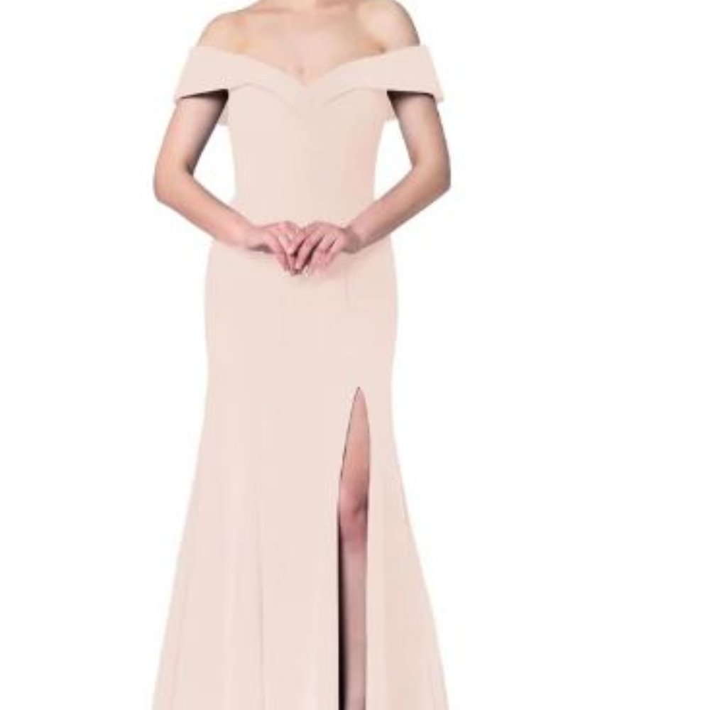 Azazie Alice Blushing Pink Dress